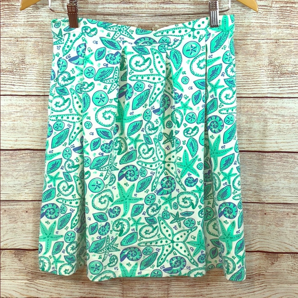 Sailor Sailor Just Madras Sea Ocean Skirt Small S